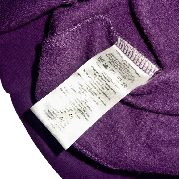 NWT Burton Snowboarding‎ Purple Fleece Hoodie Womens Medium - Picture 7 of 10